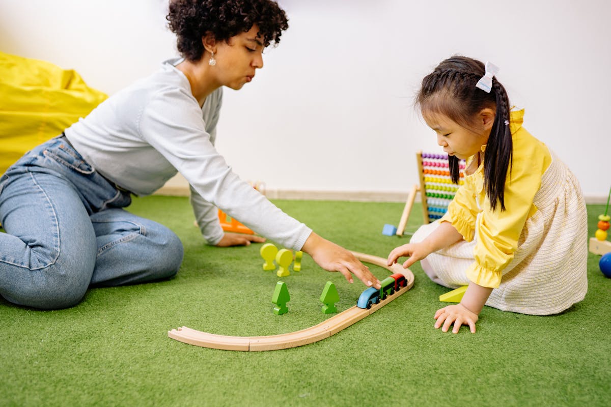Children playing outdoors in Albuquerque